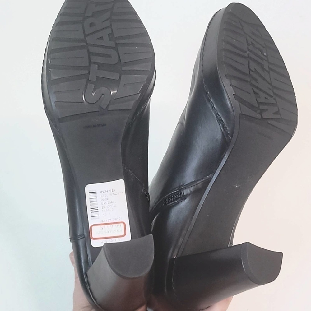 NEW! STUART WEITZMAN Banjogal Platform Ankle Boots 10. - Picture 16 of 16